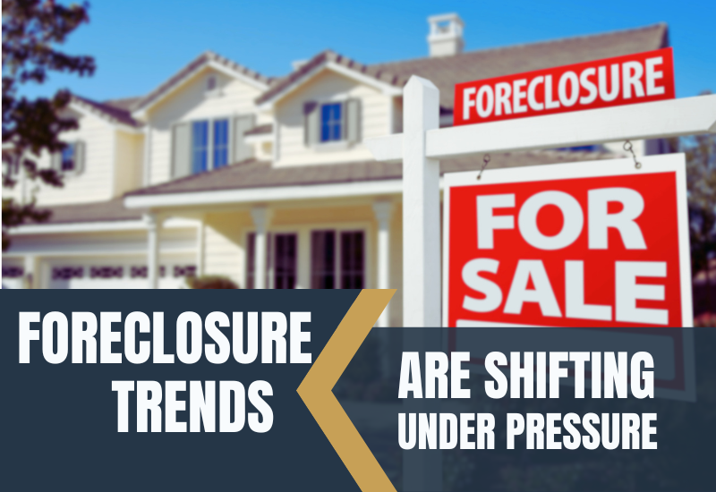Foreclosure Trends Are Shifting Under Pressure