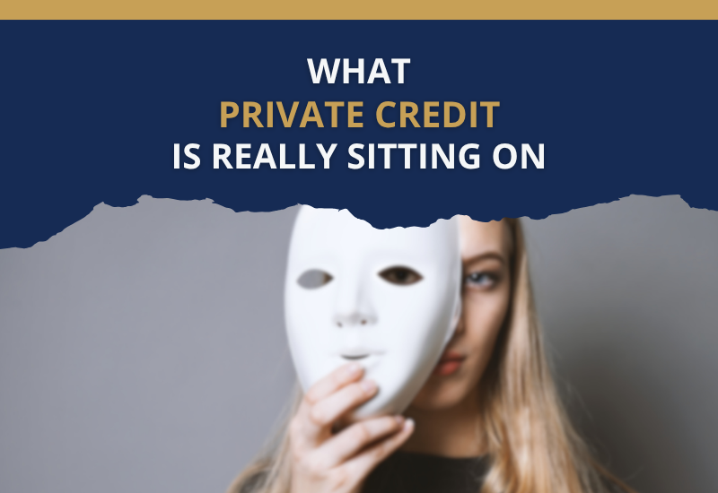 What Private Credit Is Really Sitting On